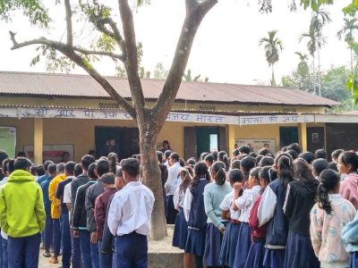 awarness talk for preventing pollution balipara 18th jan